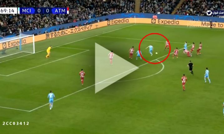 De Bruyne STRZELA GOLA na 1-0 z Atletico w LM! [VIDEO]